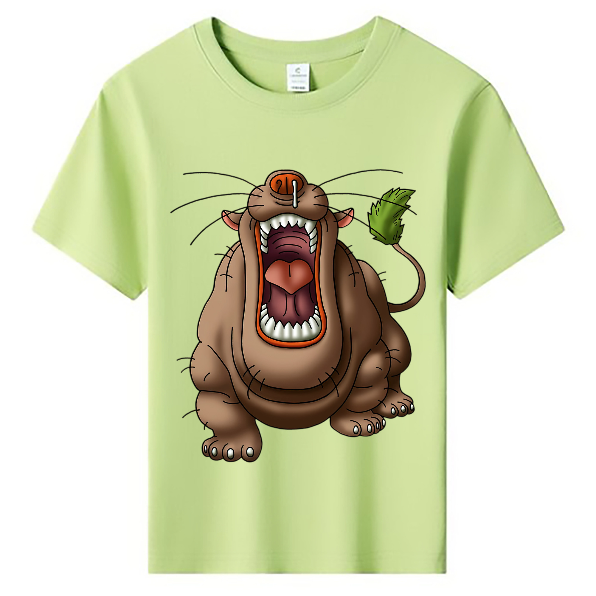 （画像用） ドラゴンクエスト Doragon Kuesuto Dragon Quest 綿100％キッズTシャツ（フロントプリント）